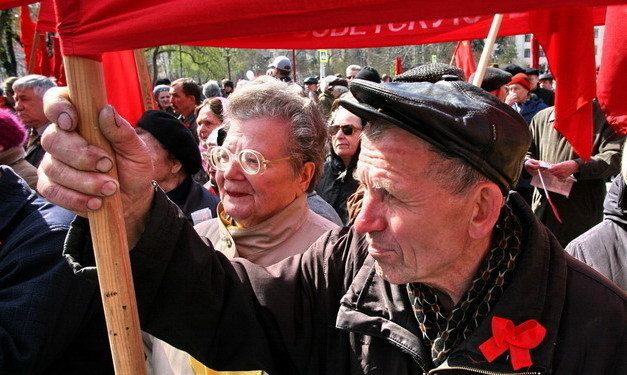 Демонстрация 1 мая в Киеве