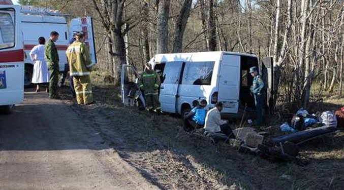 В России в ДТП пострадали 5 граждан Украины