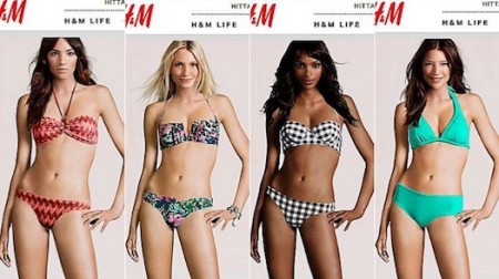 H&M використовує в рекламі тіла віртуальних моделей
