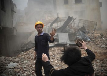 В Китае жилой дом снесли по ошибке