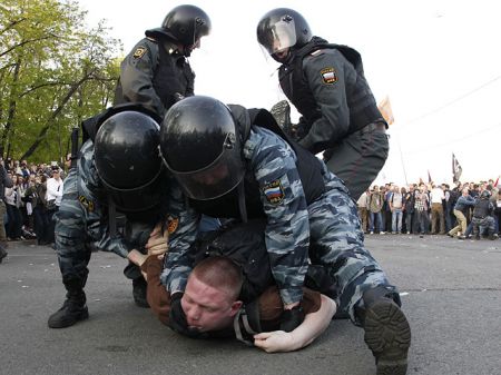 Митинг в Москве: задержали 20 националистов