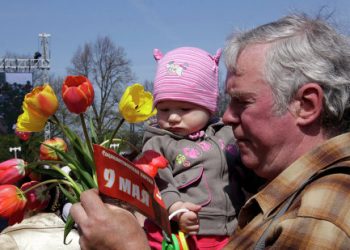 На Красной площади отмечают День Победы