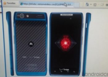 18 травня дебютує Motorola Droid RAZR в синьому кольорі