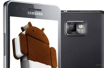 Нові Samsung Galaxy S II поставляються з Android 4.0 ICS на борту