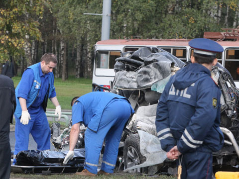 ДТП в тоннеле в Сочи, есть жертвы