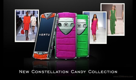 Vertu представила колекцію телефонів Constellation Candy