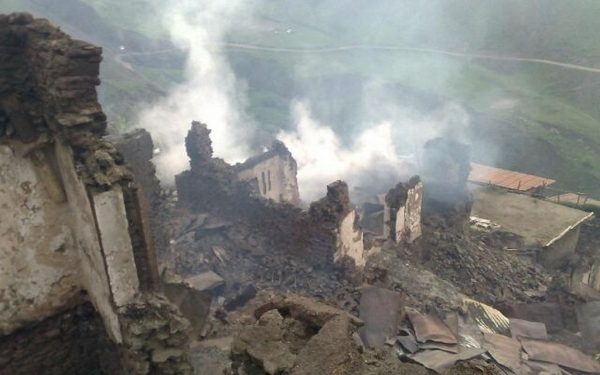 Спецкомисия оценила ущерб от пожара в селе Хутрах