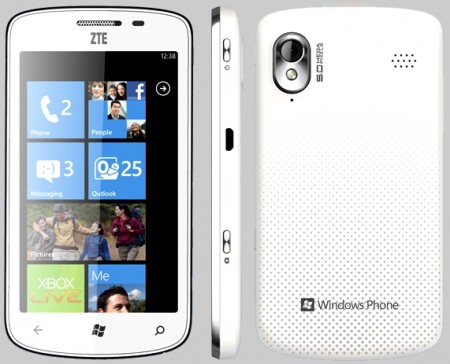 Смартфон Tania Windows Phone від ZTE скоро з'явиться в США