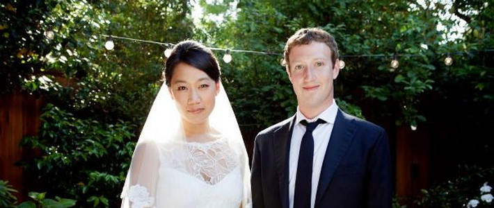Засновник Facebook одружився