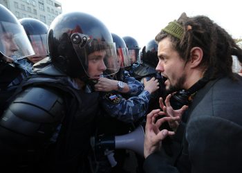 Очередная акция оппозиции в Москве завершилась спокойно