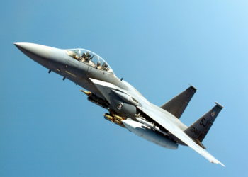 Разбился американский истребитель F-15Е