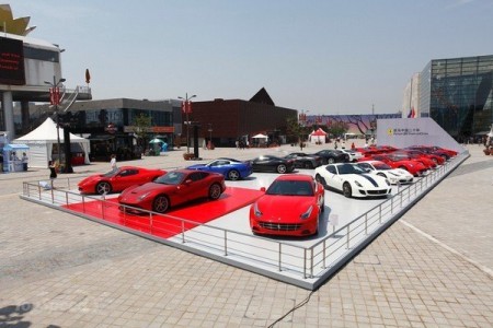 Ferrari відкриває виставку в Шанхаї