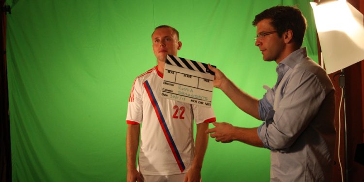 Евро 2012: российские игроки устроили фотосессию