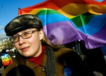 В Петербурге на Первомайской демонстрации задержали геев