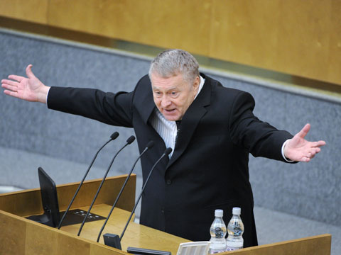 Жириновский встал на сторону Медведева