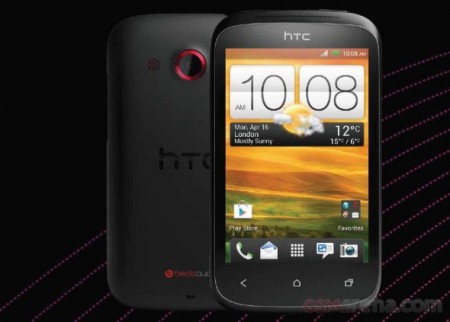 Vodafone засвітив смартфон HTC Desire C