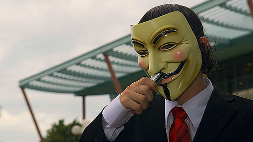 Хакеры из Anonymous взломали сайт министерства юстиции США
