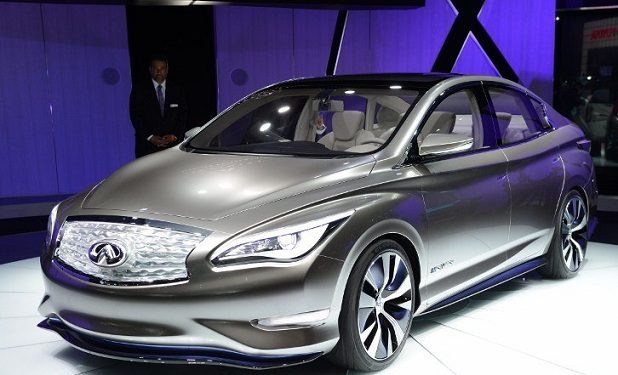 Новий електромобіль Infiniti LE відтепер буде заряджатися без проводів