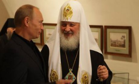 Патриарх Кирилл благословил Путина на высшее служение России