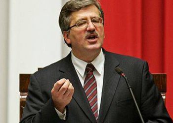 Коморовский боится, что Украина уйдет на восток