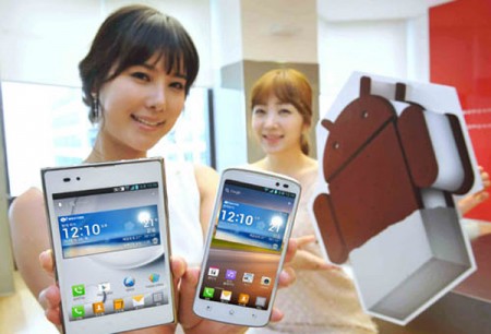 В червні апдейт ICS отримають LG Optimus LTE, Vu і LTE Tag