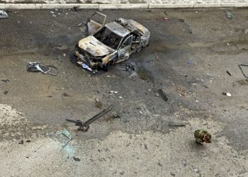 В Махачкале взорвался еще один автомобиль