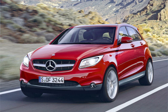 Mercedes-Benz випустить компактний кросовер GLA