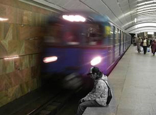 В московском метро на станции
