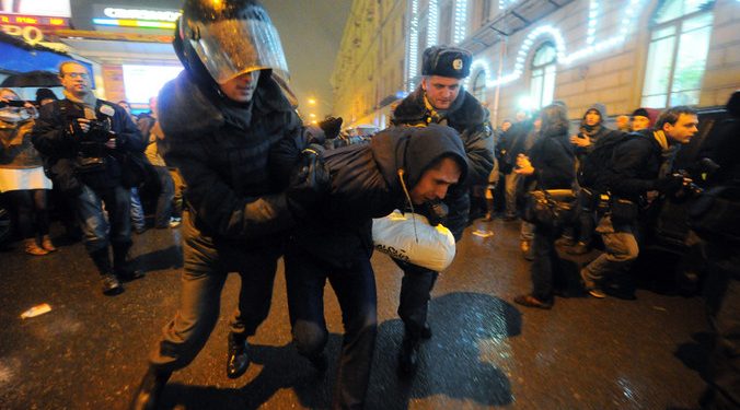В Москве прошли задержания на «Чистых прудах»