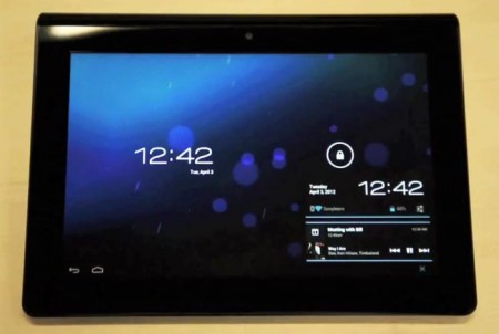 Планшет Sony Tablet S отримав Android 4.0 Ice Cream Sandwich