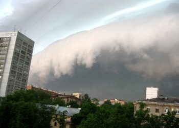 В Московском регионе объявлено штормовое предупреждение