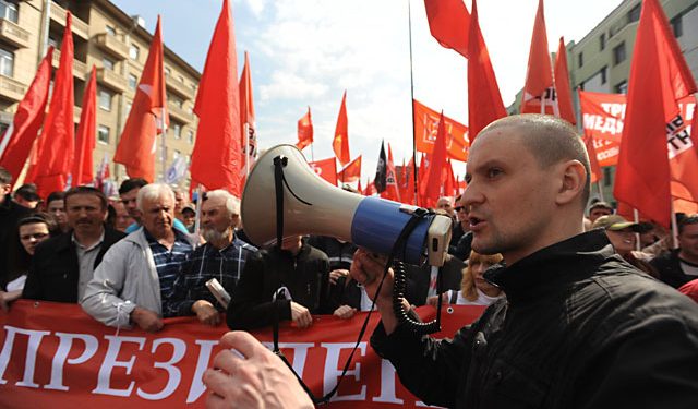 В Москве снова задержаны оппозиционные лидеры