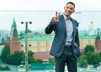 Уилл Смит привёз в Россию фильм «Люди в черном-3»