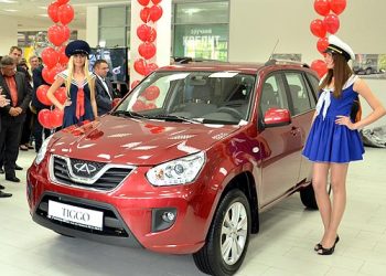 Новий Chery Tiggo привезли в Україну