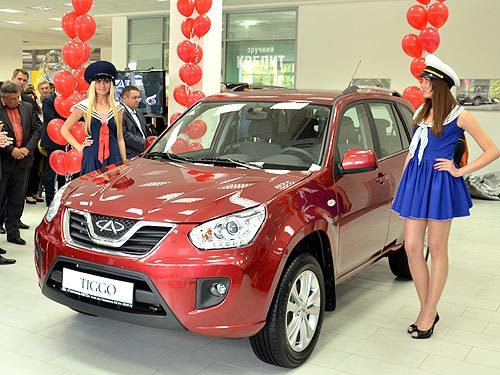 Новий Chery Tiggo привезли в Україну