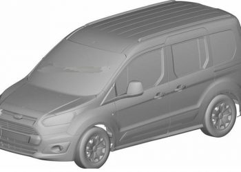 Ford запатентувала дизайн нового Transit Connect