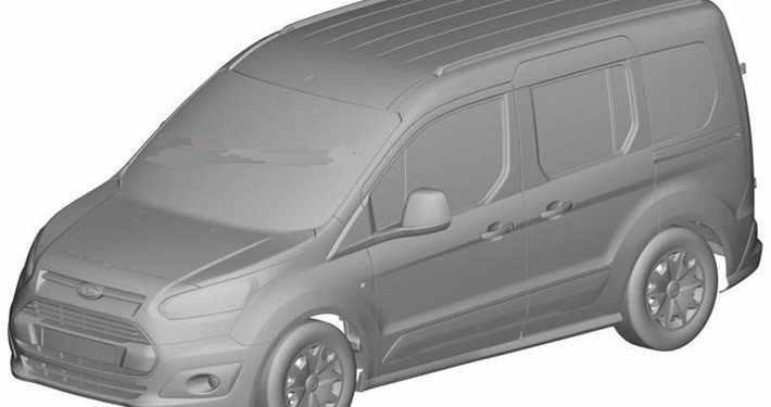 Ford запатентувала дизайн нового Transit Connect