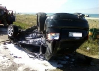 В аварии на территории Крыма погибли три человека