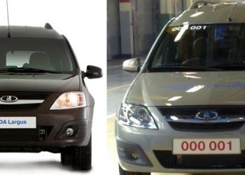Перший серійний екземпляр Lada Largus відправився в музей