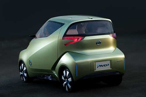 На базі концепту Nissan Pivo зроблять електрокар для молоді