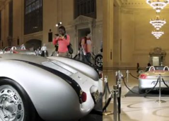Для просування Porsche Boxster німці використовують нью-йоркський вокзал