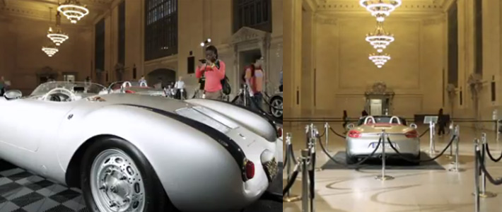 Для просування Porsche Boxster німці використовують нью-йоркський вокзал