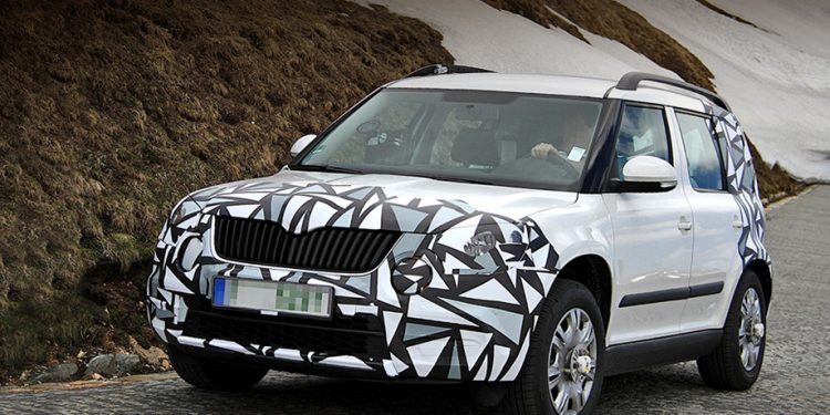 Skoda тестує рестайлінговий Yeti