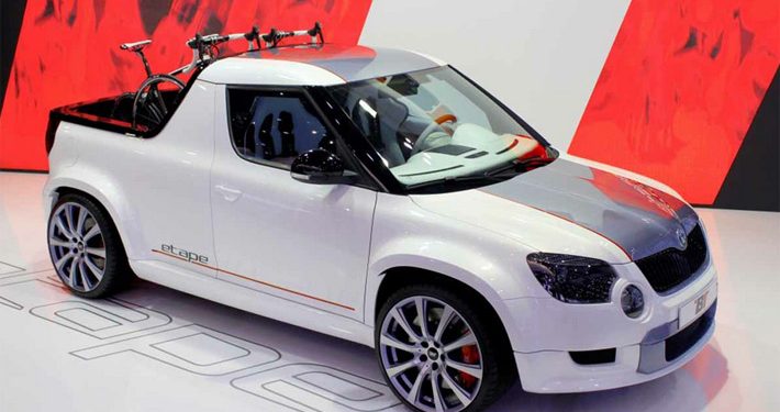 З Skoda Yeti зробили пікап