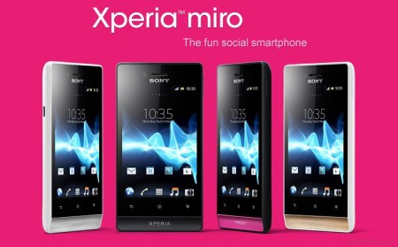 Таємничий Sony Xperia miro представлений в мережі Facebook