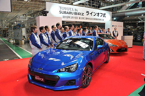 Toyota і Subaru випустять спільний кабріолет