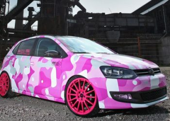 Volkswagen Polo отримав фірмовий камуфляж CFC