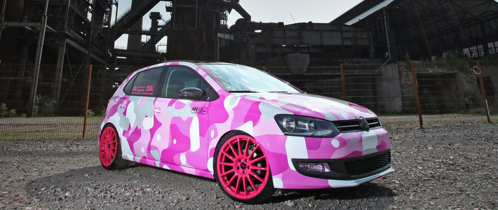 Volkswagen Polo отримав фірмовий камуфляж CFC