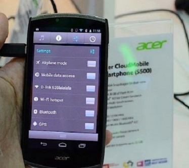 Про новий смартфон від Acer