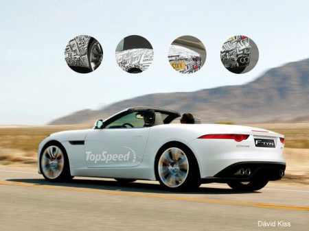 Перший рендер нового Jaguar F-Type R